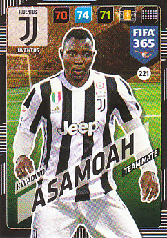 Kwadwo Asamoah Juventus FC 2018 FIFA 365 #221